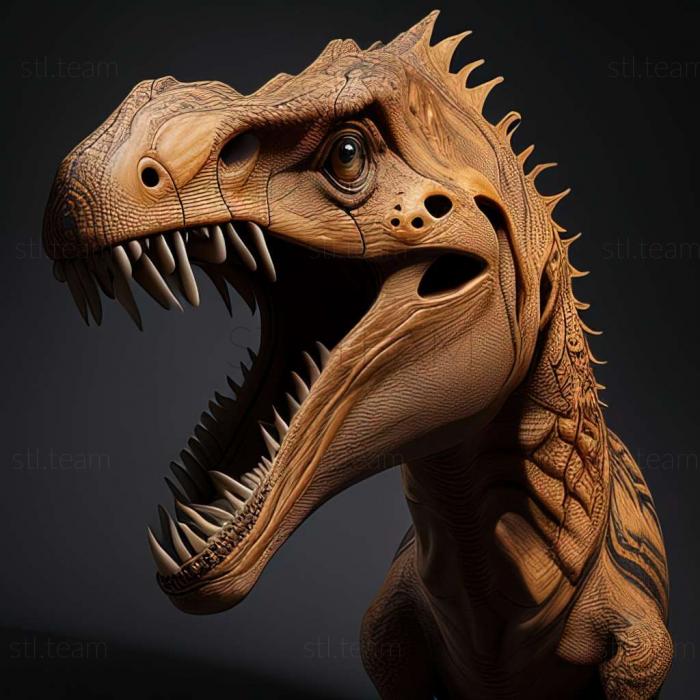 3D модель Ganzhousaurus (STL)